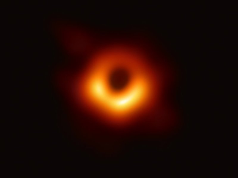 The first image of a black hole